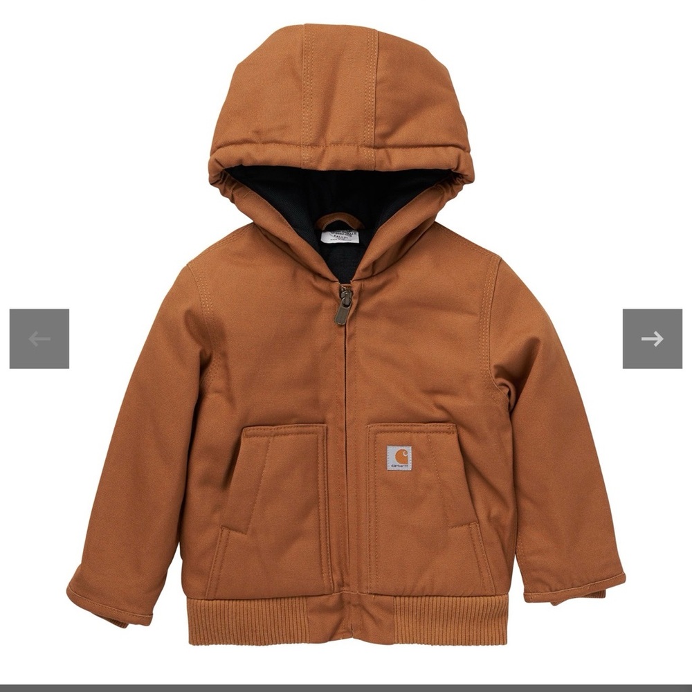 Carhartt Tan Hooded Jacket